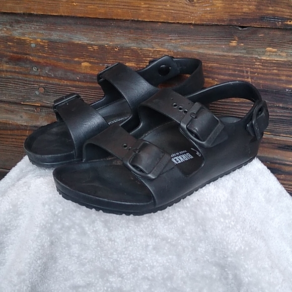birkenstock milano eva black